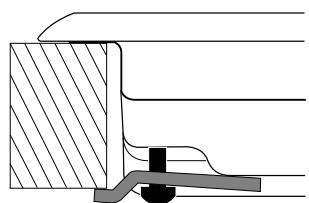 SCHOLTES TV 644 P GH - Haken-Befestigungsschema - 3