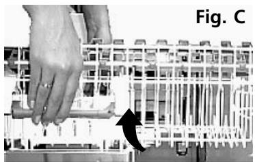 SCHOLTES LVX 9-44 - Réglage en hauteur du panier supérieur - 1