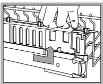 SCHOLTES LTE 14-H206 A - Adjusting the height of the upper rack - 2