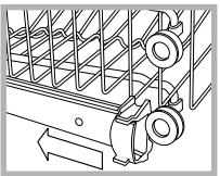 SCHOLTES LTE 14-H206 A - Adjusting the height of the upper rack - 1