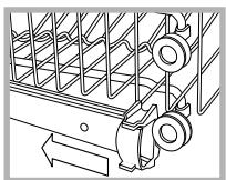 SCHOLTES LTE 14-H208 A - The height of the upper rack should ideally be adjusted WHEN THE RACK IS EMPTY. - 1