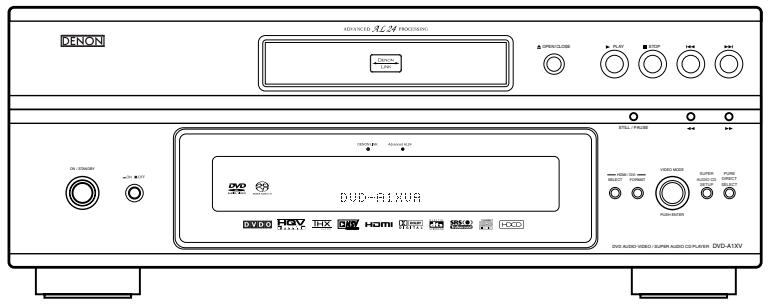 DENON DVD-A1XVA - Avis de compatibilité 1080P pour les signaux de sortie en format HDMI (DVD-A1XVA) - 1