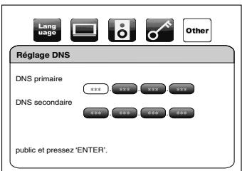 DENON DBP-1610 - Réglage DNS - 1
