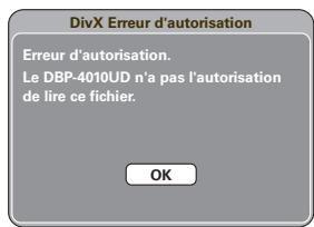 DENON DBP-4010UD - À propos de la video sur demande DivX® (VOD) - 1