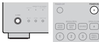 DENON DBP-4010UD - Mise en marche - 1