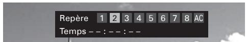 DENON DBP-4010UD - Mémorisation des points que vous souhaitez relire (Repère) - 3
