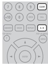 DENON DBP-4010UD - Lecture en mode répétition entre les points spécifiés (répétition A-B) - 10