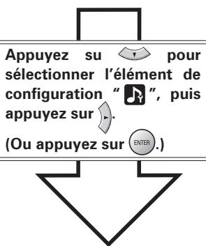 DENON DBP-4010UD - [Exemple 1] Écran de sélection du menu (menu initial) - 2
