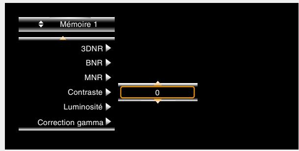 DENON DBT1713, 1713 - Ajustement de la qualité d'image (Contrôle d'image) - 1