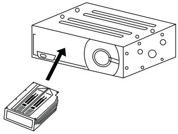 BLAUPUNKT CDC-A01 CHANGER - Chargement d'un CD - 5