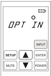 BLAUPUNKT ODA SURROUND 2 5.1 - 1ÈRE étape : sélectionner l'entrée - 1