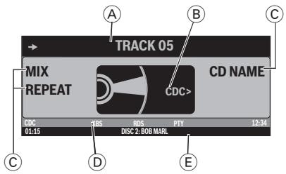 BLAUPUNKT ST. LOUIS MP56 - La pantalla de CD de sonido - 2