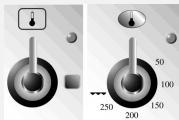 SMEG CS19/1 - MANETTE DU THERMOSTAT AU MAXIMUM - 1