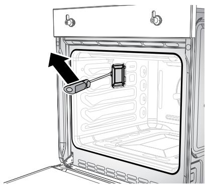SMEG SC800GVP8 - Remplacement de la lampe d'éclairage - 1