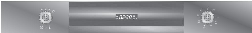 SMEG SCT105-8 - Description des commandes du panneau frontal - 1