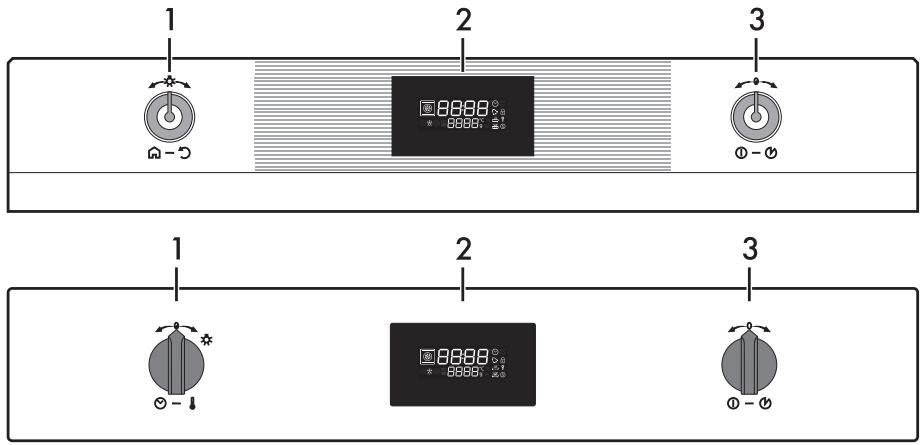 SMEG SFP105 - Betjeningspanel - 1