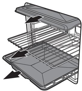 SMEG SFP105 - Nettoyage de l'intérieur du four - 1