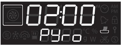 SMEG SFP105 - Pyrolytic function setting - 2