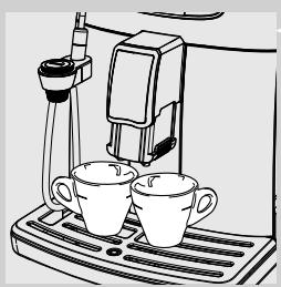 SAECO INTELIA EVO - Réglage de la buse de distribution du café - 4