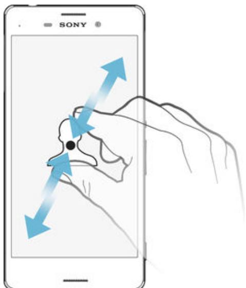 SONY M4 - Pincement et écartement - 1