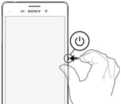 SONY M4 - To turn on the device - 1
