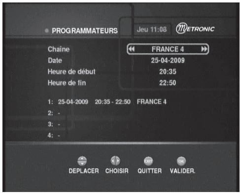 METRONIC 441631 - D - Enregistrer une émission - 2