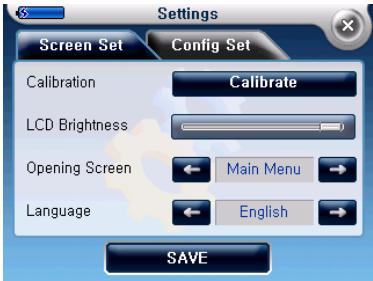 TAKARA GP 8 - Settings - 1