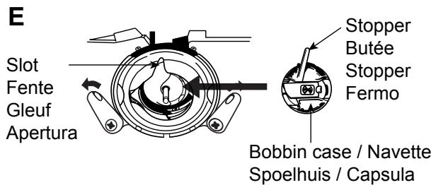 TOYOTA RS2000-3D - Enfilage de la canette - 4