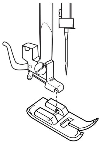 TOYOTA RS2000-3D - Changement du pied-de-biche - 2