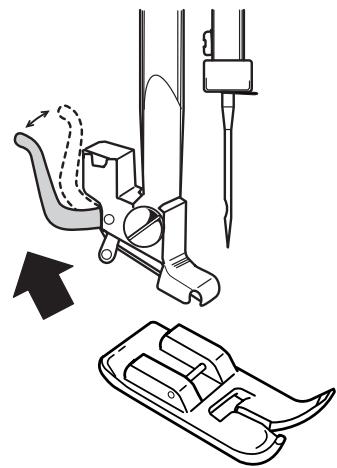 TOYOTA RS2000-3D - Changement du pied-de-biche - 1
