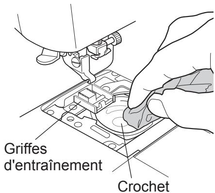 TOYOTA CLASSIC - Nettoyage des griffes d'entrainment et du crochet - 6