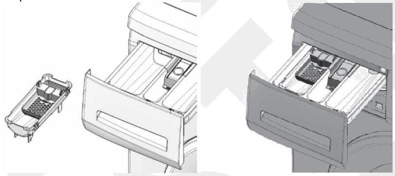 LISTO LF 1206D2 - Boîtier amovible pour la lessive liquide uniquement - 1