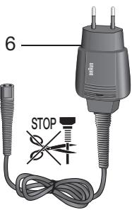 BRAUN GRILLE CRUZER 5 CLEAN SHAVE - 5