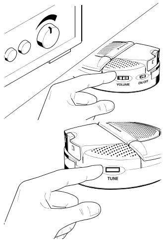SENNHEISER RS 65 - Réglage de la réception - 1