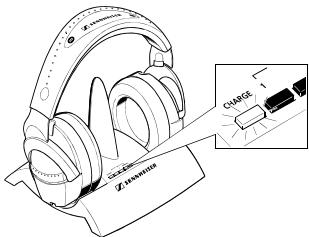 SENNHEISER RS 65 - Ricarica dell'accumulatore - 1