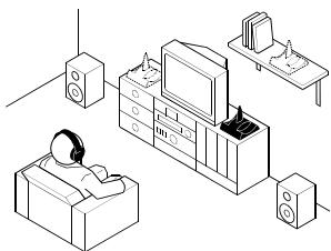 SENNHEISER RS 65 - Mise hors fonction du casque récepteur - 2