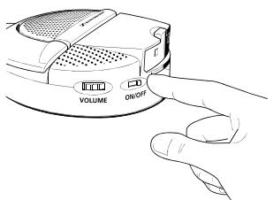SENNHEISER RS 65 - Hoofdtelefoon uitschakelen - 1