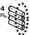 MPMAN MP-SP20 - Utiliser des piles - 5