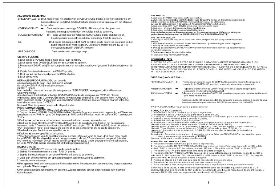 MPMAN CSU 56 - Brand:MPMAN Item:Instruction manual Size:A4 Color:black&white - 4