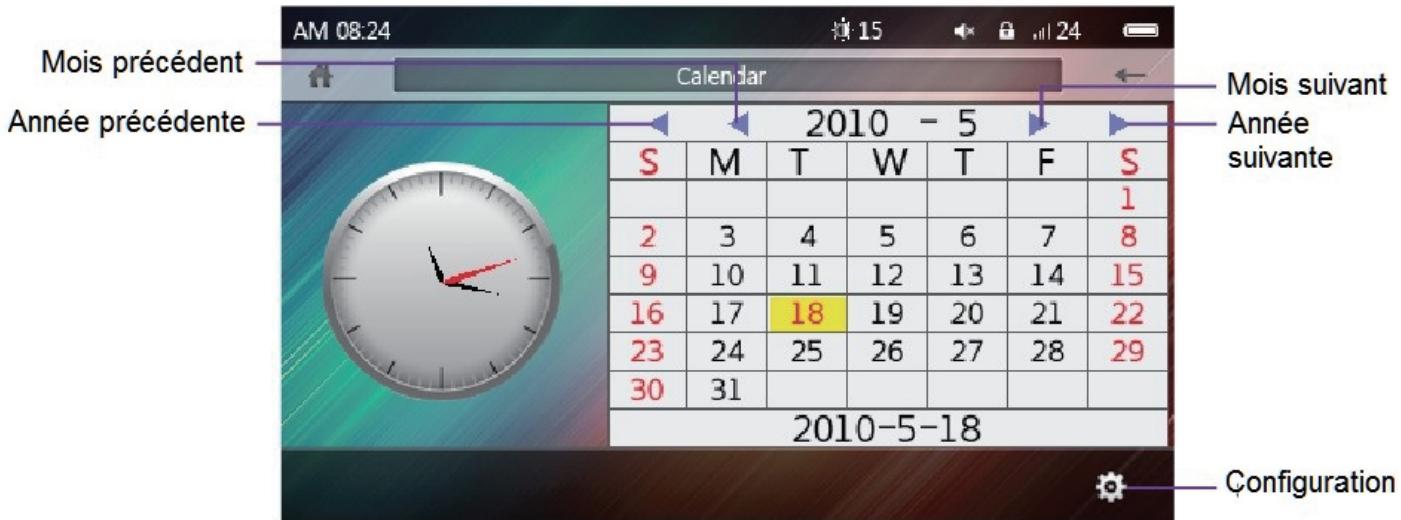 MPMAN MP43HD - Calendrier - 1