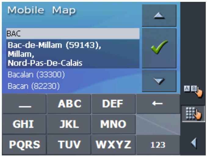 CLARION MAP 360 & MAP360 - Clavier du mobile - 2