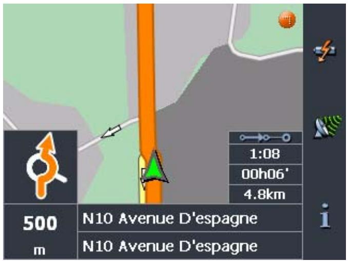 CLARION MAP 360 & MAP360 - Déterminez les options de route. - 3