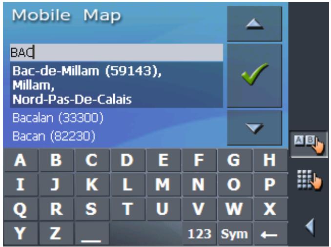 CLARION MAP 360 & MAP360 - Clavier à caractères - 2