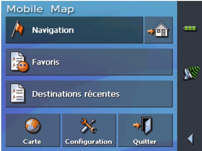 CLARION MAP 360 & MAP360 - Écran principal - 1