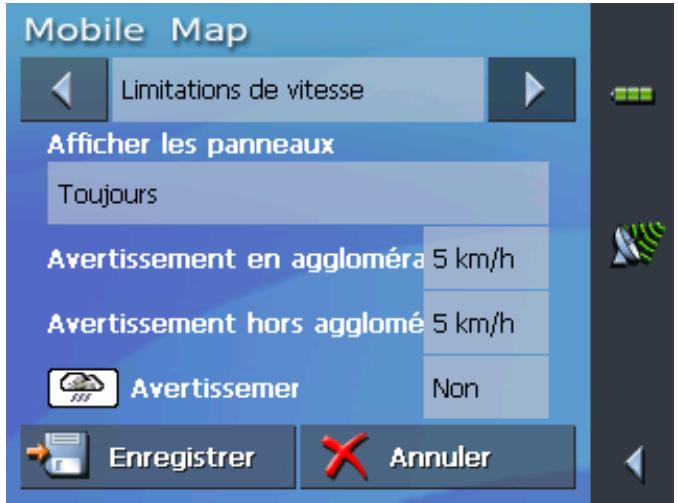 CLARION MAP 360 & MAP360 - Tapez sur la commande pour afficher (Oui) ou supprimer (Non) les informations respectives sur la carte. - 3