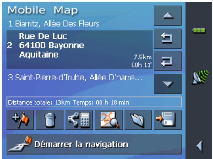 CLARION MAP 360 & MAP360 - Tapez sur - 16