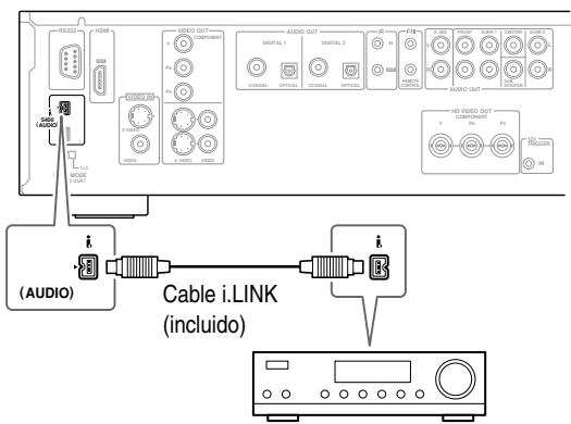 (AUDIO) Cable i.LINK (incluido)