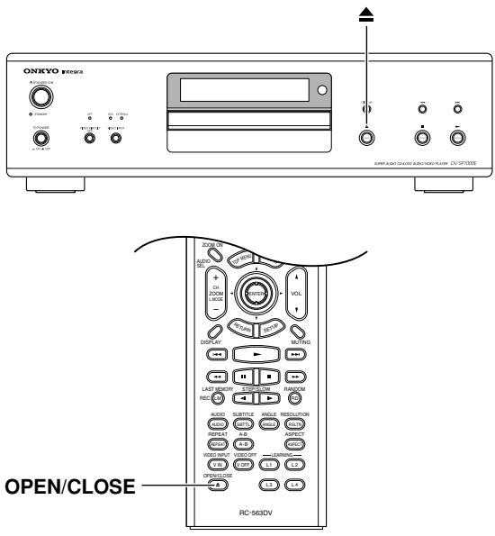 ONKYO DV-SP1000E - Reproducción básica - 1
