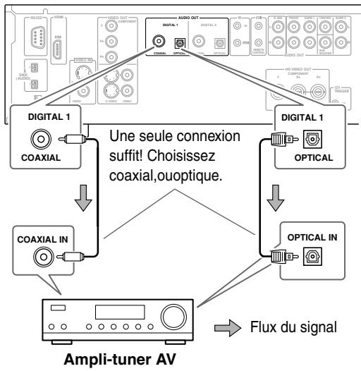 ONKYO DV-SP1000E - Connexion audio numérique (Dolby Digital & DTS) - 1