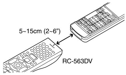 5~15cm (2~6") RC-563DV